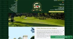 Desktop Screenshot of golfdevalescure.com